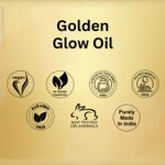 Buy Aroma Treasures Golden Glow face oil for glowing skin suitable for normal to dry skin, 50 ml - Purplle