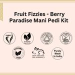 Buy Aroma Treasures Berry Paradise Strawberry and Kiwi Fizz Mani-Pedi Kit -One-Time Use, 100 gm - Purplle