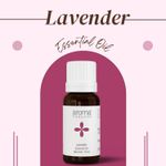 Buy Aroma Treasures 100% Pure & Natural Lavender Essential oil for healthy Skin/body & mind - 10 ml - Purplle