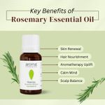 Buy Aroma Treasures Rosemary essential oil for hair growth, Skin & aromatherapy | 100% pure essential oil - 10 ml - Purplle