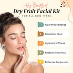 Buy Aroma treasures Dry Fruit Facial Kit contains upto 70% real dryfruits for all skin type - One time use kit, 30 gm - Purplle