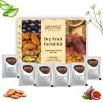 Buy Aroma treasures Dry Fruit Facial Kit contains upto 70% real dryfruits for all skin type - One time use kit, 30 gm - Purplle