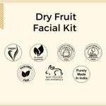Buy Aroma treasures Dry Fruit Facial Kit contains upto 70% real dryfruits for all skin type - One time use kit, 30 gm - Purplle