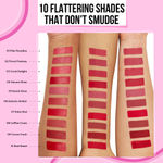 Buy SUGAR POP Ultrastay Transferproof Lipstick 10 Red Rebel - 4 gm - Enriched with Vitamin E | Smooth Glide | Waterproof | Longlasting - Purplle