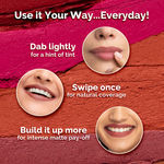 Buy Mamaearth Moisture Matte Longstay Lipstick Pack of 3 Minis - Nude Perfection - Purplle