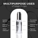 Buy Fashion Colour Duraline Makeup Mixing Liquid | Magic Drops | Prolongs Makeup Longevity | Makeup Fixing Solution | Matte Finish Pigment Activator & Illuminator (Transparent) 6 gm - Purplle