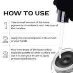 Buy Fashion Colour Duraline Makeup Mixing Liquid | Magic Drops | Prolongs Makeup Longevity | Makeup Fixing Solution | Matte Finish Pigment Activator & Illuminator (Transparent) 6 gm - Purplle