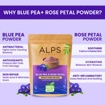 Buy Alps Goodness Acne Control & Skin Tighten Combo with Blue Pea Powder (50 gm) & Rose Water Spray (100 ml) | For Acne Control & Skin Hydration - Combo of 3 Combo of 2 - Purplle