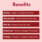 Buy Dermistry Anti Aging Collagen Builder SPF30 Retinol Hyaluronic Acid Nourishing Day Face Cream I Lifts Fine Lines & Wrinkles I Hydrating Skin Nourishing Age Protect I Firming Renewal (50 ml) - Purplle