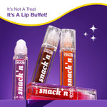 Buy Swiss Beauty CRAZE Snack'n Nourishing Lip Oil With Vitamin E and Hyaluronic Acid |Gives Glass -Like Shine 1 Cinnamon Roll | 4.5 ml - Purplle