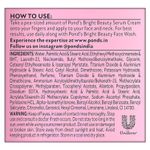 Buy Ponds Bright Beauty Anti-Spot Serum Cream with Niacinamide and SPF 15 PA++ |Fades Dark Spots |Boosts Glow and Enhances Skin Radiance | 35 gm - Purplle