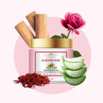 Buy Eartho Essentials Aloevera Rose Hydrating Glow Gel 50 gm - Purplle