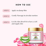 Buy Eartho Essentials Aloevera Rose Hydrating Glow Gel 50 gm - Purplle