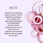Buy ANCEL Red Onion Black Seed Oil Conditioner with Red Onion Seed Oil, Black Seed Oil, Almond Oil & Shea Butter | Smoothening & Volumising Formula | Damage Repair & Restores Shine| Natural ingredients| Sulphate & Paraben Free 300 ml - Purplle