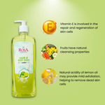 Buy Rosa Hair & Body Wash Lemon 500 ml I Cleansing and Revitalizing I Pack of 1, Unisex - Purplle