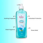 Buy Rosa Hair & Body Wash Ocean Drop 500 ml I Cleansing and Revitalizing I Pack of 1, Unisex - Purplle