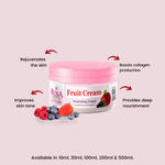 Buy ROSA Fruit Cream 500 ml I with Fruit Extracts and Vitamin E I Nourishing Cream I Pack of 1, Unisex - Purplle