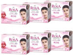 Buy ROSA Transparent Rose Bathing Bar 100 gm I Pack of 6, Unisex - Purplle