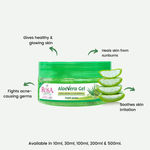 Buy ROSA Aloevera Gel 500 ml I With Anti -acne I Moisturising & Nourishing for all skin I For Hair, Face & Skin I Pack of 1, Unisex - Purplle