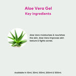 Buy ROSA Aloevera Gel 500 ml I With Anti -acne I Moisturising & Nourishing for all skin I For Hair, Face & Skin I Pack of 1, Unisex - Purplle