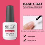 Buy Shills Professional UV LED Soak Off Base Coat (15 gm) - Purplle