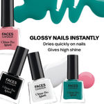 Buy FACES CANADA Ultime Pro Splash Mini Nail Polish Combo Pack of 5 | Black Beauty + Plum + Royal Ruby + Pink Punch + Scarlet | 25 ml | Quick-Drying | High Shine | Chip-Resistant | Long Lasting - Purplle