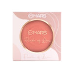 Buy MARS Flush of Love Face Blusher | Highly Pigmented & Easy to Blend | Lightweight & Natural Finish (8 gm) (Shade-01) - Purplle