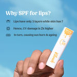 Buy Vilvah Store Milk Lip Balm SPF30 treats pigmentation and sun Damage UVA & UVB Protection for Both men and women suitable For All Skin Types 4 gm - Purplle