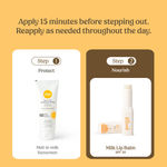 Buy Vilvah Store Milk Lip Balm SPF30 treats pigmentation and sun Damage UVA & UVB Protection for Both men and women suitable For All Skin Types 4 gm - Purplle