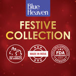 Buy Blue Heaven 2-in-1 Festive Compact Powder for Women infused with Vitamin E | Pearl & Matte Finish | SPF Protection | 8-Hour Oil Control | Face Powder for Glowing Skin|Vanilla| 18 gm - Purplle