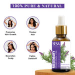 Buy Sesa Rosemary Essential Oil For Hair Growth Nourishes Skin Hair Fall Control Oil For Women and Men 100% Pure & Natural Rosemary Oil (30 ml) - Purplle