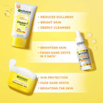 Buy Garnier Vitamin C Regime Pack (Bright Complete Brightening Facewash 150 gm, Bright Complete Vitamin C Serum 30 ml, Bright Complete Serum Cream SPF 40 45 gm) - Combo of 3 - Purplle