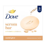 Buy Dove Sandalwood Beauty Bathing Bar 125 gm Bar (Pack of 3) - Purplle