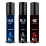 Buy NEUD 3-in-1 Perfumed Body Sprays for Men, Long-Lasting Deodorants, No Gas, No CFC Formula - 3 x 120ml Each, 360 ml - Purplle