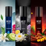 Buy NEUD 3-in-1 Perfumed Body Sprays for Men, Long-Lasting Deodorants, No Gas, No CFC Formula - 3 x 120ml Each, 360 ml - Purplle