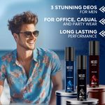 Buy NEUD 3-in-1 Perfumed Body Sprays for Men, Long-Lasting Deodorants, No Gas, No CFC Formula - 3 x 120ml Each, 360 ml - Purplle