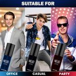 Buy NEUD 3-in-1 Perfumed Body Sprays for Men, Long-Lasting Deodorants, No Gas, No CFC Formula - 3 x 120ml Each, 360 ml - Purplle