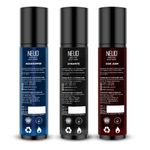 Buy NEUD 3-in-1 Perfumed Body Sprays for Men, Long-Lasting Deodorants, No Gas, No CFC Formula - 3 x 120ml Each, 360 ml - Purplle