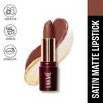 Buy Lakme Ultimate Glam Satin Matte Lipstick With Jojoba Oil and Shea Butter, For Smooth and Nourished Lips - Nude Muse - 4.3 gm - Purplle