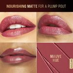 Buy Lakme Ultimate Glam Satin Matte Lipstick With Jojoba Oil and Shea Butter, For Smooth and Nourished Lips - Mauve Hue - 4.3 gm - Purplle
