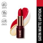 Buy Lakme Ultimate Glam Satin Matte Lipstick With Jojoba Oil and Shea Butter, For Smooth and Nourished Lips - Bold Red - 4.3 gm - Purplle