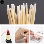 Buy MeSkin Bamboo Lip Brushes - (Pack of 10) - Purplle