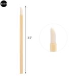 Buy MeSkin Bamboo Lip Brushes - (Pack of 10) - Purplle