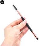 Buy MeSkin Dual-Ended Eyebrow Brush and Mascara Brush (Pack of 1) - Purplle