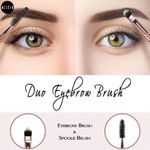 Buy MeSkin Dual-Ended Eyebrow Brush and Mascara Brush (Pack of 1) - Purplle