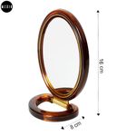 Buy MeSkin Magnifying Makeup Mirror with Handle - (Pack of 1) - Purplle