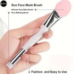 Buy MeSkin Silicone Brush and Mask Applicator (Assorted Colors, Pack of 1) - Purplle