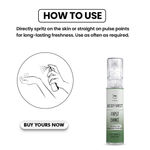 Buy TNW The Natural Wash First Dance Body Mist Mini| With Fresh and Energized Notes | Unisex Fragrance | For Long-lasting freshness 10 ml - Purplle