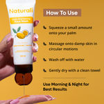 Buy Naturali Daily Brightening Face Wash with Golden Orange & Liquorice Extarct | Improves Skin Brightness | For All Skin Types | 100 ml - Purplle