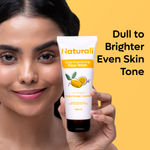Buy Naturali Daily Brightening Face Wash with Golden Orange & Liquorice Extarct | Improves Skin Brightness | For All Skin Types | 100 ml - Purplle